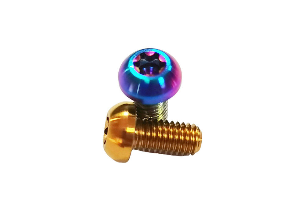 Titanium Disc Brake Screw With Round Hex Head