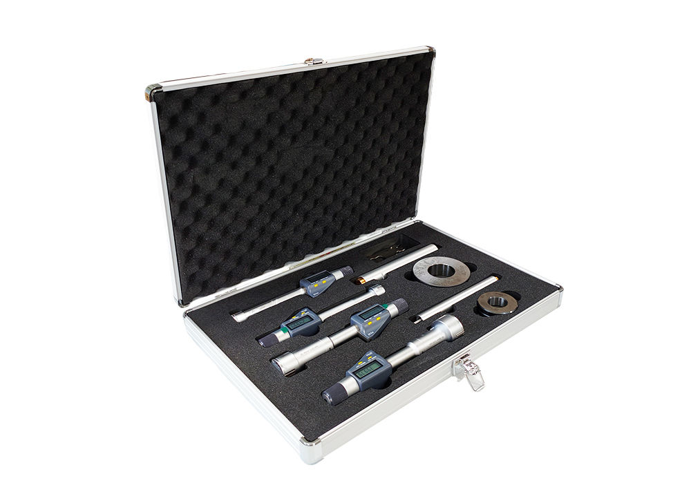 Digimatic Holtest Three Point Internal Micrometer Set 20mm to 50mm with IP54 Protection Degree