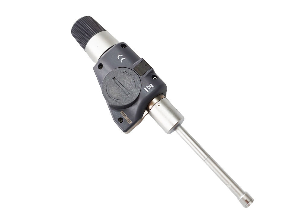 8-10mm Three Point Internal Micrometer with IP54 Protection and Digital Readout Display with Extension Rod 100mm