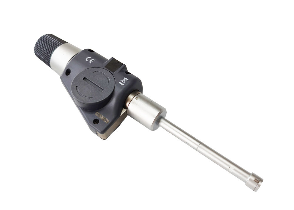 8-10mm Three Point Internal Micrometer with IP54 Protection and Digital Readout Display with Extension Rod 100mm