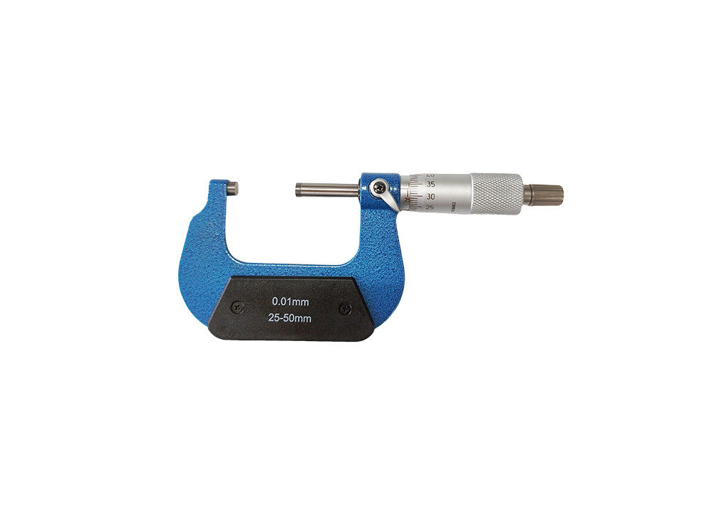 25-50mmx0.01mm Mechanical High Accuracy Outside Micrometer for Quick Measurement