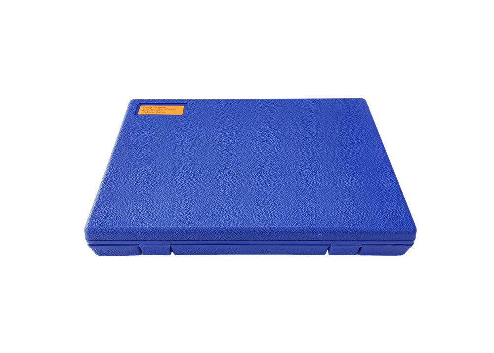 Standard 0-100mm Outside Micrometer Set with Carbide Measuring Faces Provide Accuracy