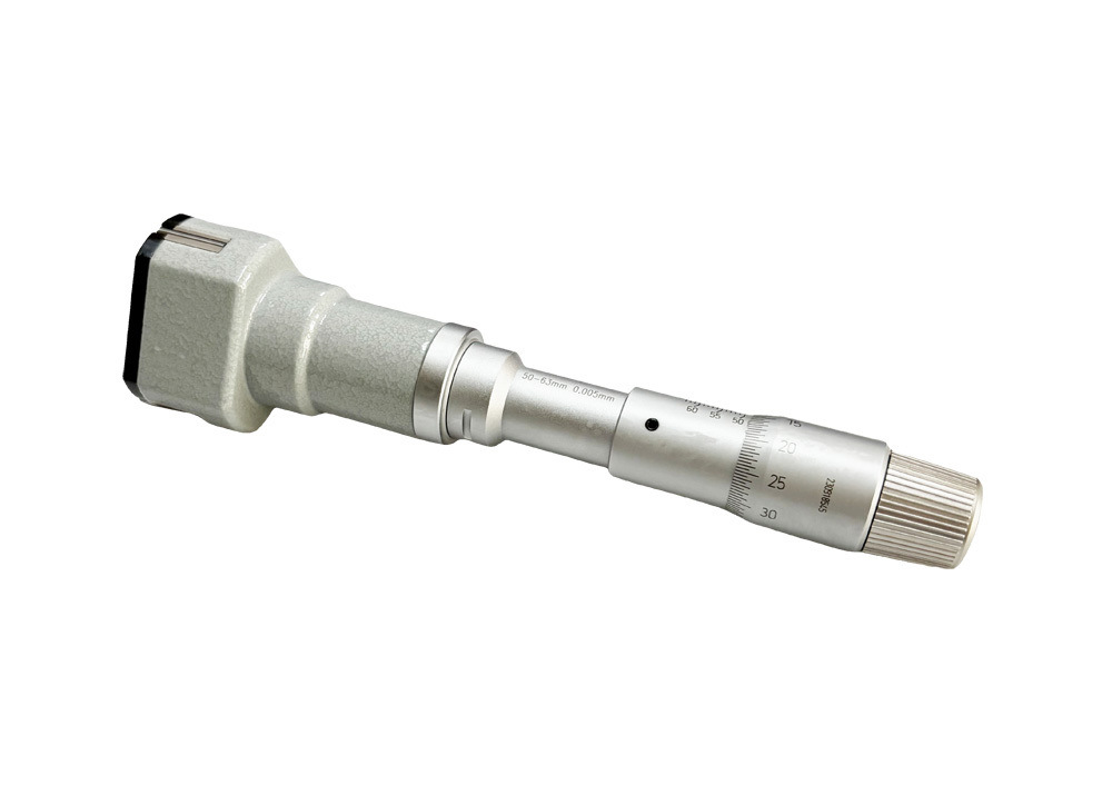 50-63mm Three-Point Internal Micrometer for Sub-Micron Accuracy 0.005mm in Bore Gauging