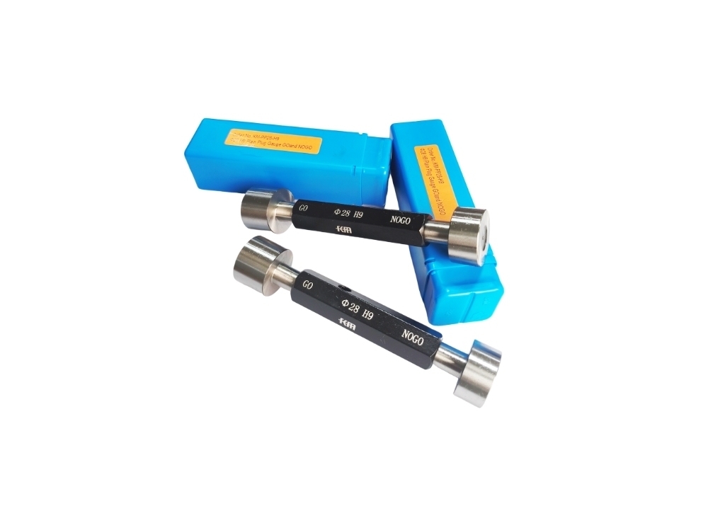Accurate GO and NOGO ø28 H9 Plain Plug Gauge with Gcr15 Steel Material for Checking Size
