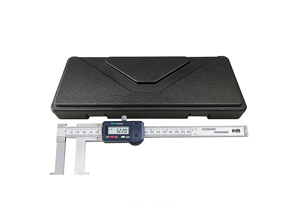Stainless Steel Knife Edge Internal Groove Digital Caliper 17-300mm/0.7-12" Small Gap and Slit Measurement