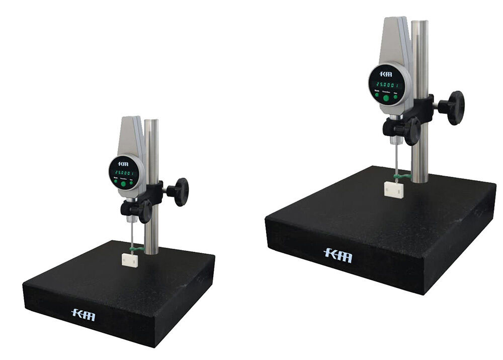 Heavy-Duty 0-100mm Granite Beam Digital Height Gauge with 0.0001mm Resolution for Oversized Casting and Automotive Die Checking