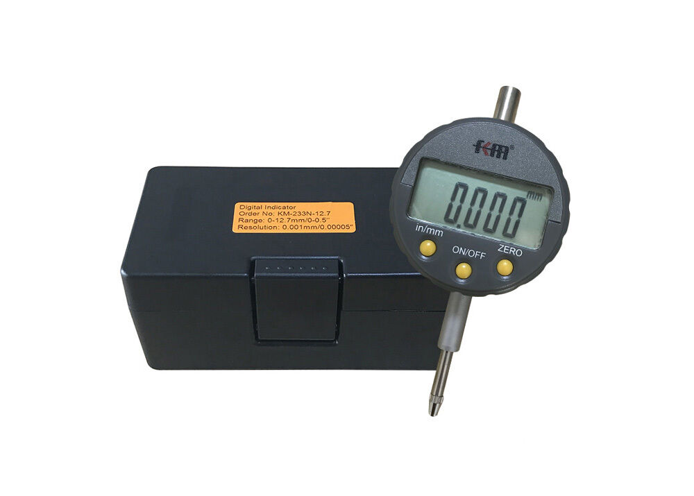 High Accuracy 0-12.7mm/0-0.5" Digital Micron Dial Indicator with Resolution 0.001mm/0.00005"