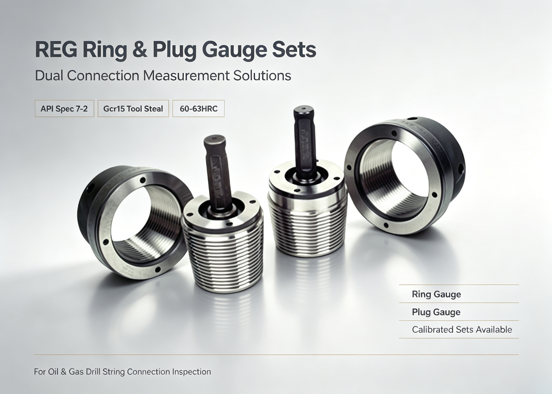 API Spec 7 2 8 5/8 REG Regular Rotary Thread Gauge | Ring & Plug Gauge for Rotary Shouldered Connections