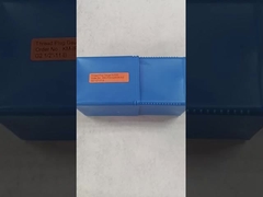 Calibro filettatura maschio BSPP(G) per ispezione e verifica filettature interne