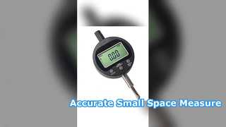 0-12.7mm/0-0.5′′ Indicatore digitale Indicatore elettronico di piccola dimensione per la misurazione di piccoli spazi