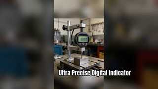 Grado di protezione IP65 Indicatore digitale elettronico ad alta precisione 0-12,7 mm/0-0,5" con risoluzione 0,0005"