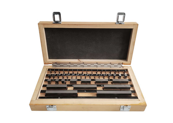 46 pezzi di blocchi di calibro con standard DIN di precisione di grado 1