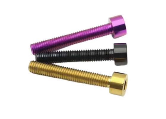 Anodizzante di Titanio Colore Socket Cap bullone per Corse e Moto